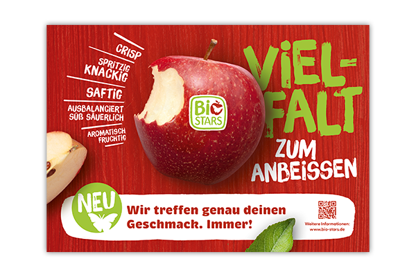 Apfel POS-Plakat